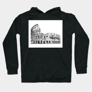 COLOSSEUM ink painting Hoodie